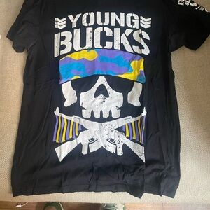 Young bucks bullet club t shirt
